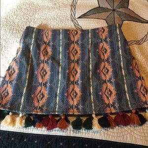 Western styled skirt